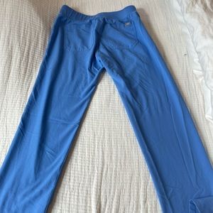 Small Livingston pants by figs! Ceil blue.